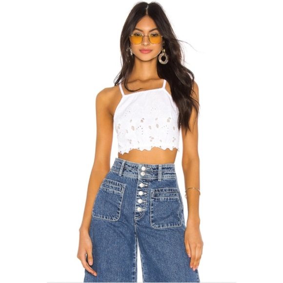 Free People Tops - Free People June High Neck Bralette, Size Small